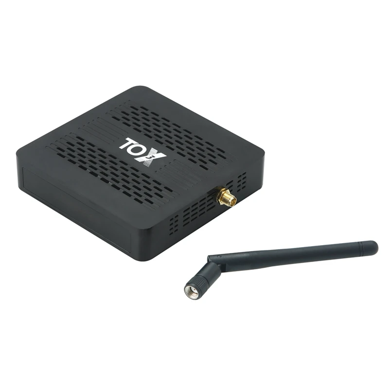 TOX3 Dual Wifi LAN 1000M BT4.1 4K Top Box Amlogic S905X4 4GB 32GB 2.4G/5G EU Plug