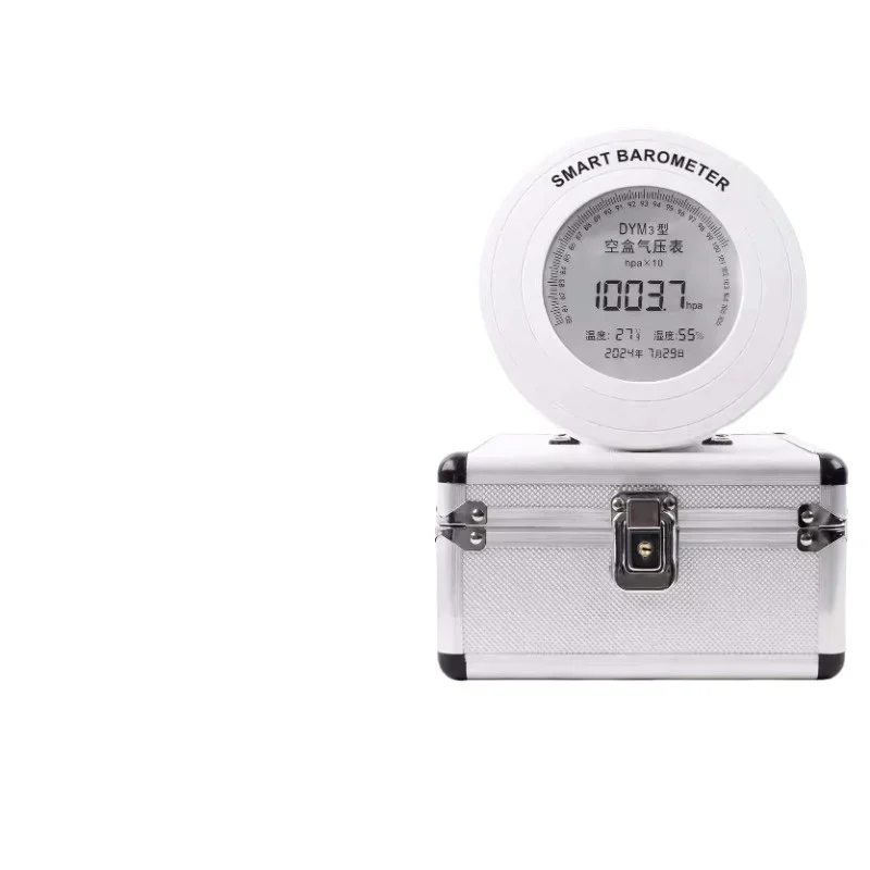 Empty box barometer DYM3 atmospheric pressure gauge, digital pressure gauge, laboratory flat prototype barometer