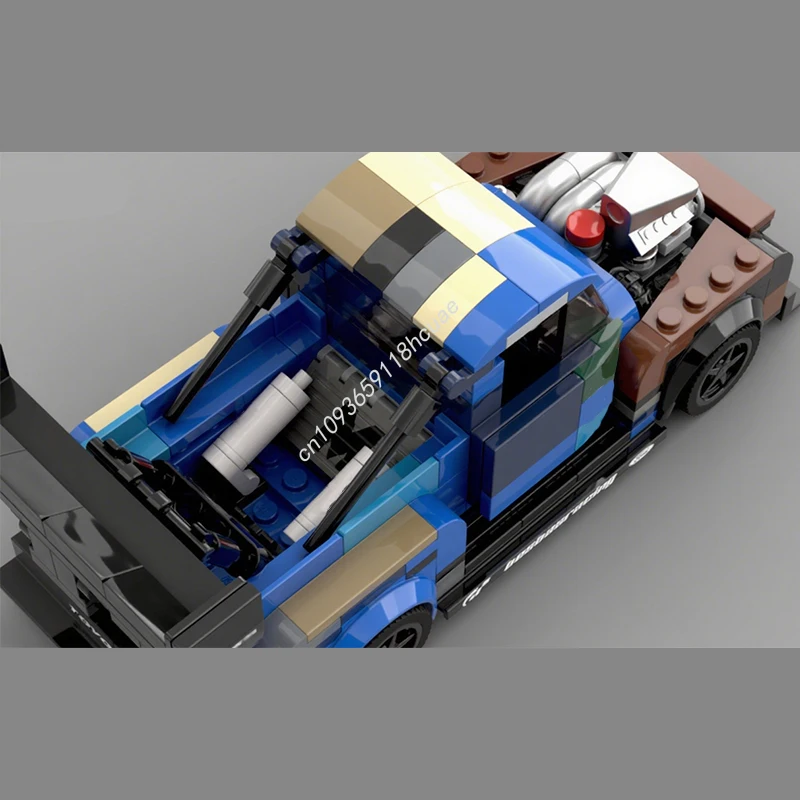 335 шт. MOC Forded F1 Old Smokey City Champion суперкары модель строительные блоки детские кирпичные игрушки на день рождения DIY рождественские подарки