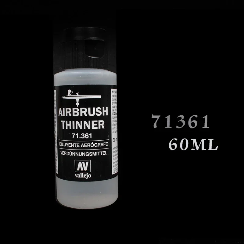 AV Airbrush ทินเนอร์ทําความสะอาดสีอะคริลิคทินเนอร์ของเหลวชุดจิตรกรรมเครื่องมือทําความสะอาดสําหรับประกอบชุดเครื่องมืองานอดิเรก DIY