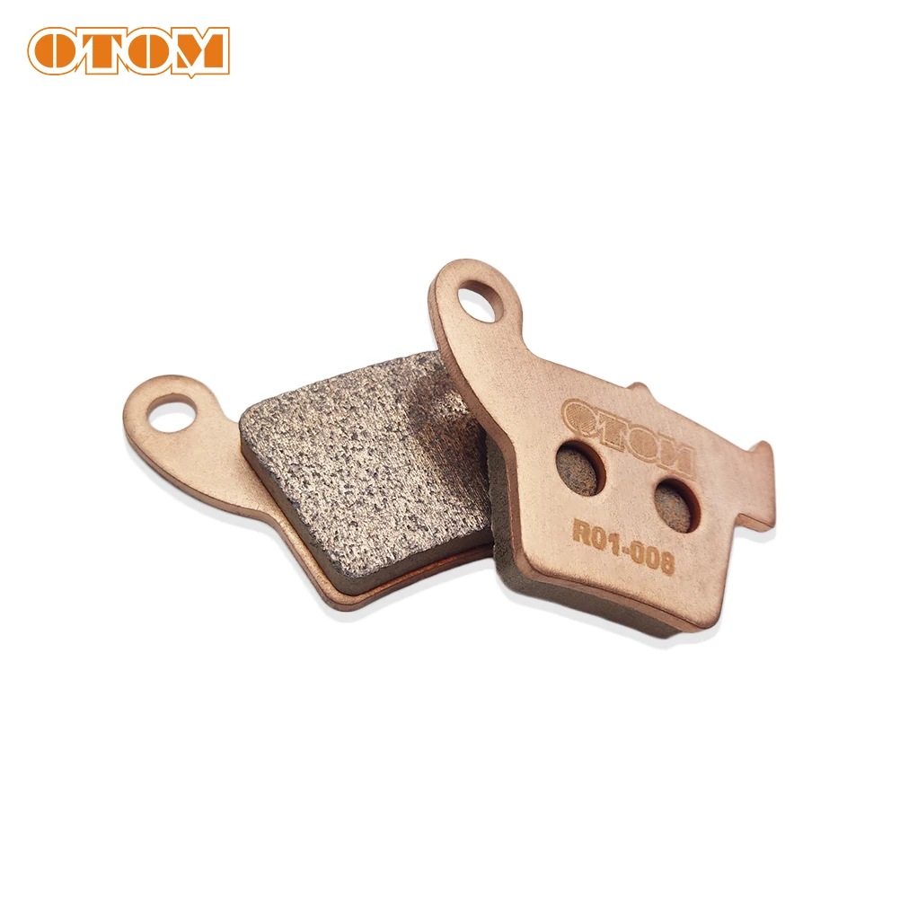 OTOM Rear Brake Pads R01 Motorcycle Accessories Copper Sintering Brake Disks For HONDA CR125 CRF250R CRF250X CRF450R CRF450X CRF