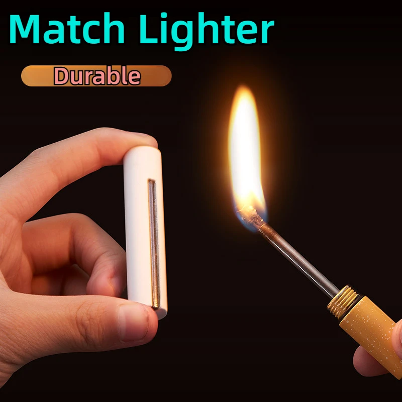 

Cigarette Shaped Matchstick Creative Windproof and Waterproof Mini Lighter Lighters & Smoking Accessories Factory Direct Sales