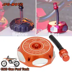 For KTM SX EGS EXC MXC EXC LC4 50 85 360 380 400 440 450 525 560 125 200 250 300 350 Enduro Motorcycle CNC Fuel Tank Cap Cover