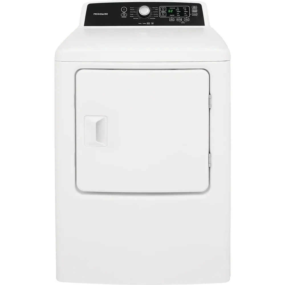 FFRE4120SW 6.7 cu. ft. Large Capacity Free Standing Electric Dryer