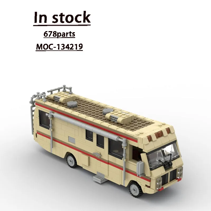 

MOC-134219Classic Movie Cargo Transport Truck Building Blocks Model 678 PartsMOC Creative Boys Kids Birthday Building Blocks Toy