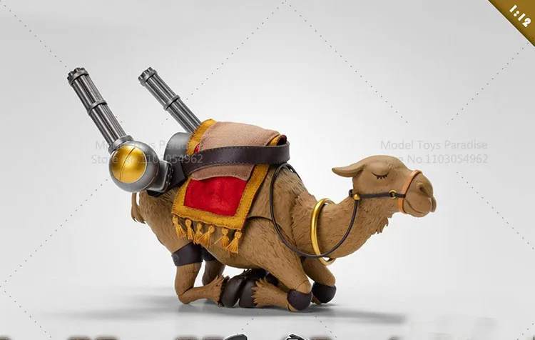 الأصلي TunShi ستوديو 1/12 مقياس الجندي اكسسوارات الجمل عربة 12.5 سنتيمتر عمل نموذج لجسم الهدايا #4