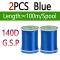 2pcs Blue