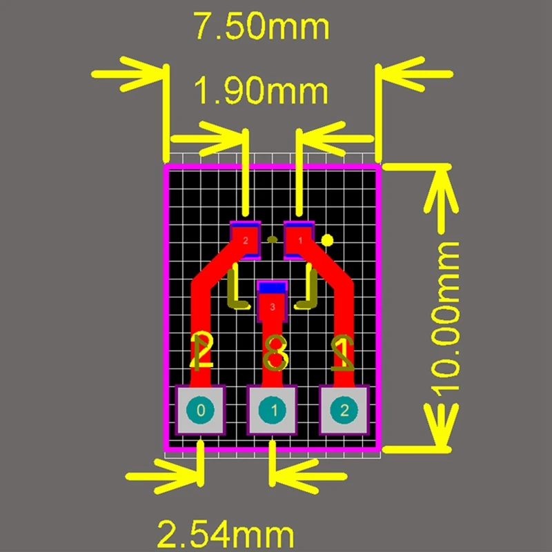 100PCS SOT23 SOT23-3 Turn SIP3 Double-Side SMD Turn To DIP Adapter Converter Plate SOT SIP IC Socket PCB Board DIY Kit