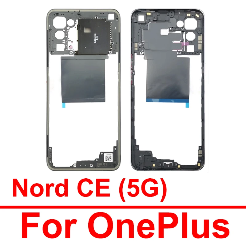 

For Oneplus Nord CE 5G Middle Frame Housing Cover Middle Holder Frame Replacement