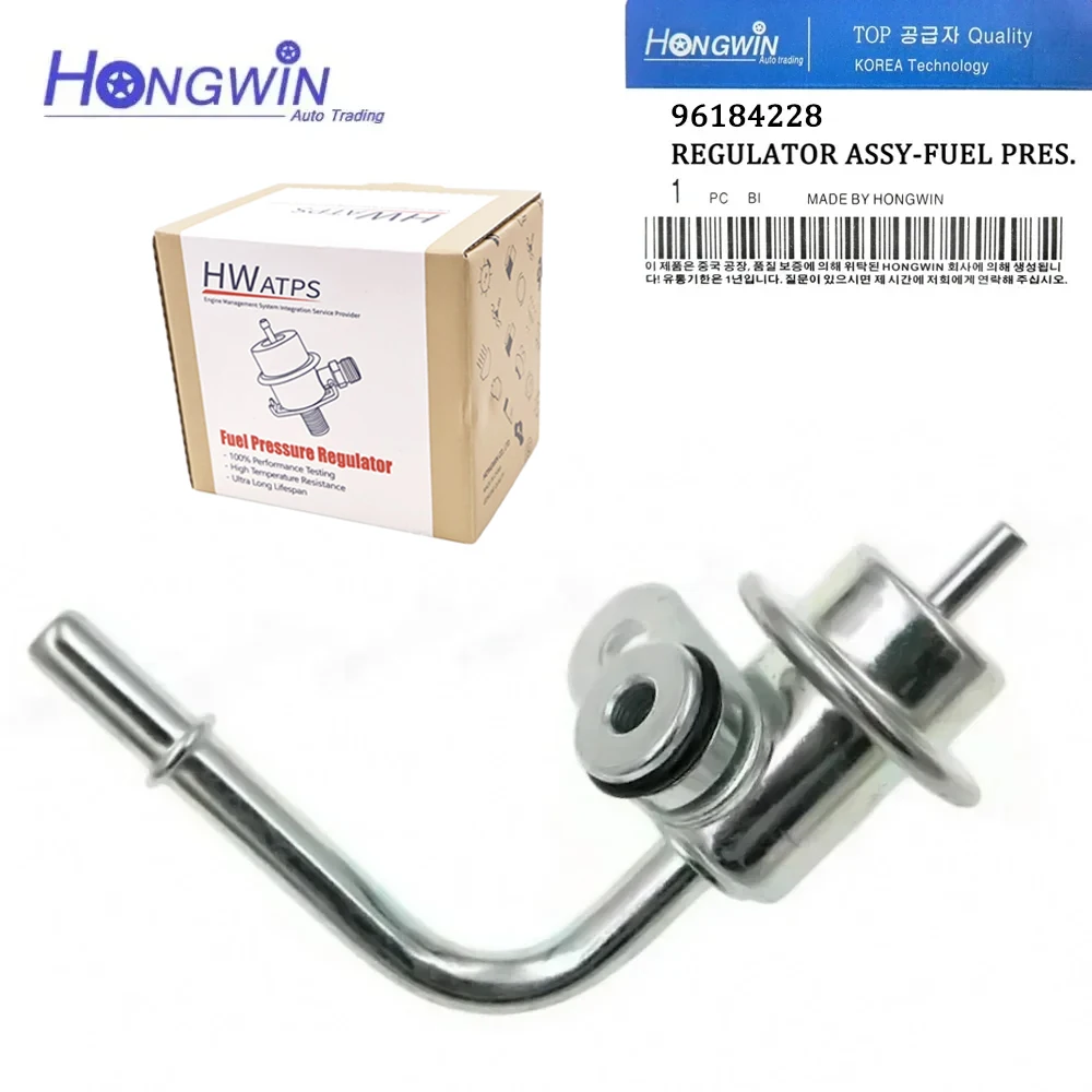 

96184228 Fuel Pressure Regulator Fits Daewoo Lanos 98-02 Lemans Cielo 1.5L L4 Mazda MX-6 626 Ford Probe PR4088 89054415 2172177