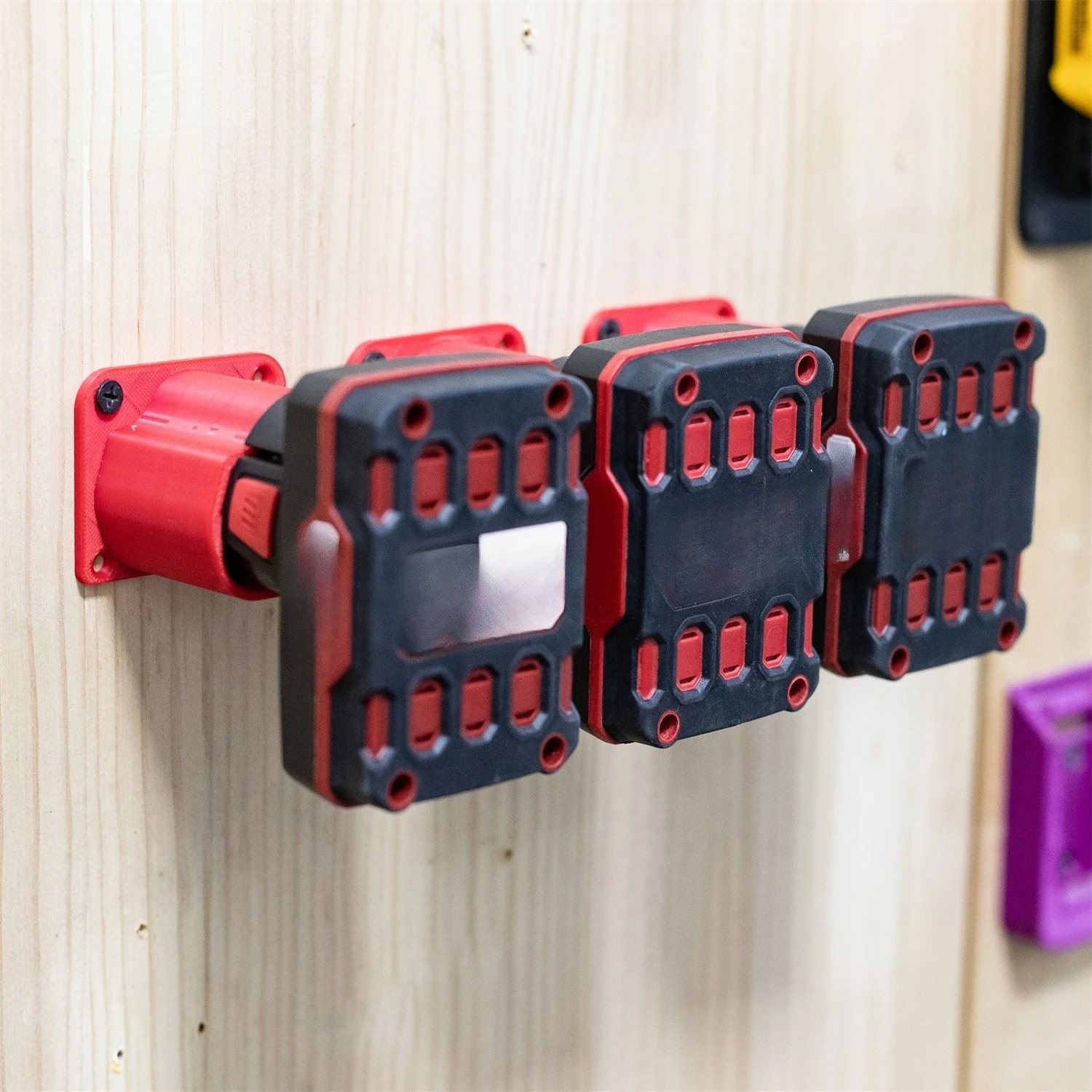 for Parkside Wall Mount Holder Bracket For 12v  Cordless Power Tool Battery