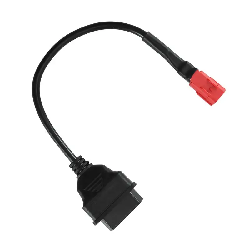 Efficientt-6 To 16 Pin Motorcycle OBD Adaptors OBD2 Diagnostic Cable Extension Connectors For Honda BENELLI