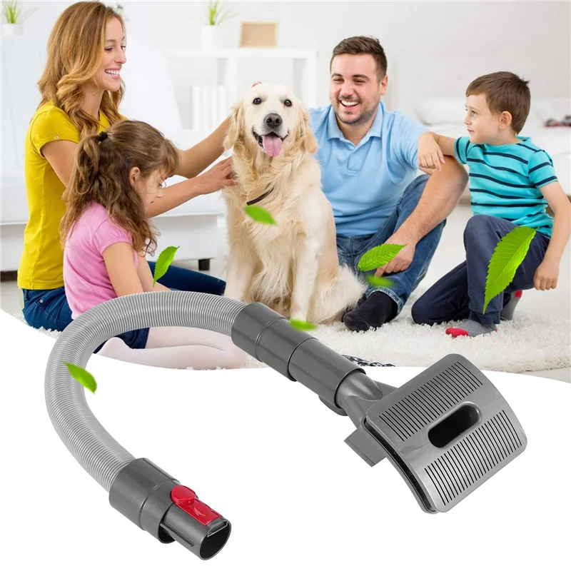 ABBK-For دايسون أداة تهذيب الحيوانات الأليفة مرفق شعر الحيوانات الأليفة ، فرشاة الكلب مكنسة كهربائية لمرفق خرطوم دايسون V11 V10 V8 V7 V6