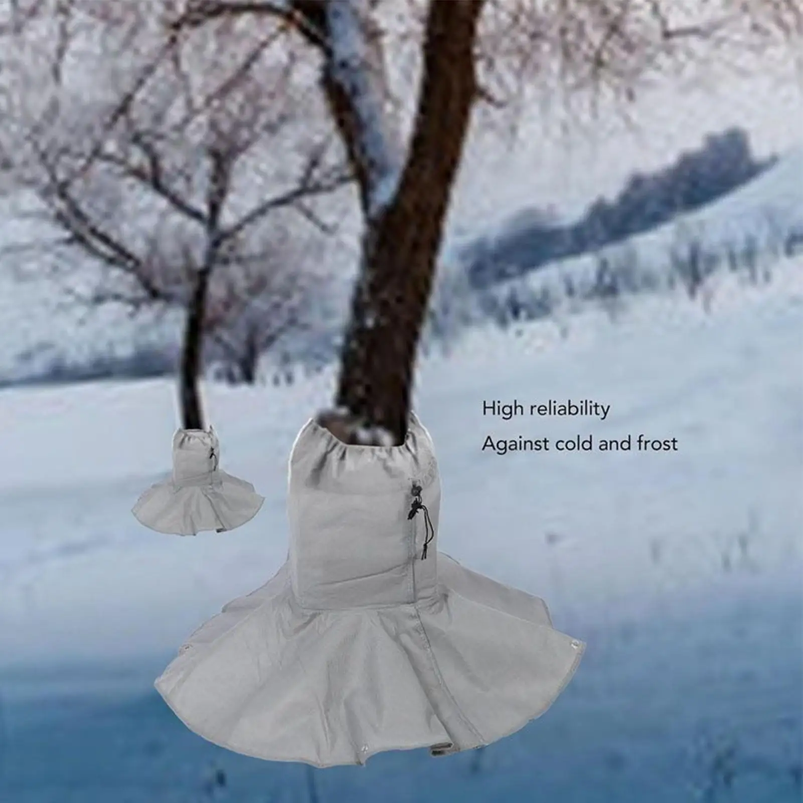 

Tree Root Protector With Ground Nails Cold Protection Outdoor Palm Tree Frost Cold Weather Shield For Flower Beds Garden Yard