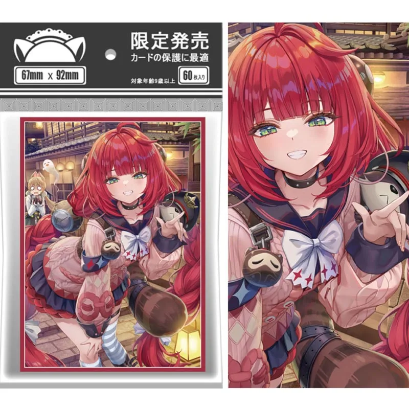 

60 шт./компл. Zenless Zone Zero Ukinami Yuzuha флэш-карта рукав аниме игровая коллекция карта защитный чехол подарочная игрушка 67*92 мм