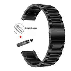 Titanium Metal Strap For Garmin Forerunner 265 255 Music 645/Vivoactive 4/Venu 2 Sp Band 20mm 22mm Watchband Bracelet Accessorie