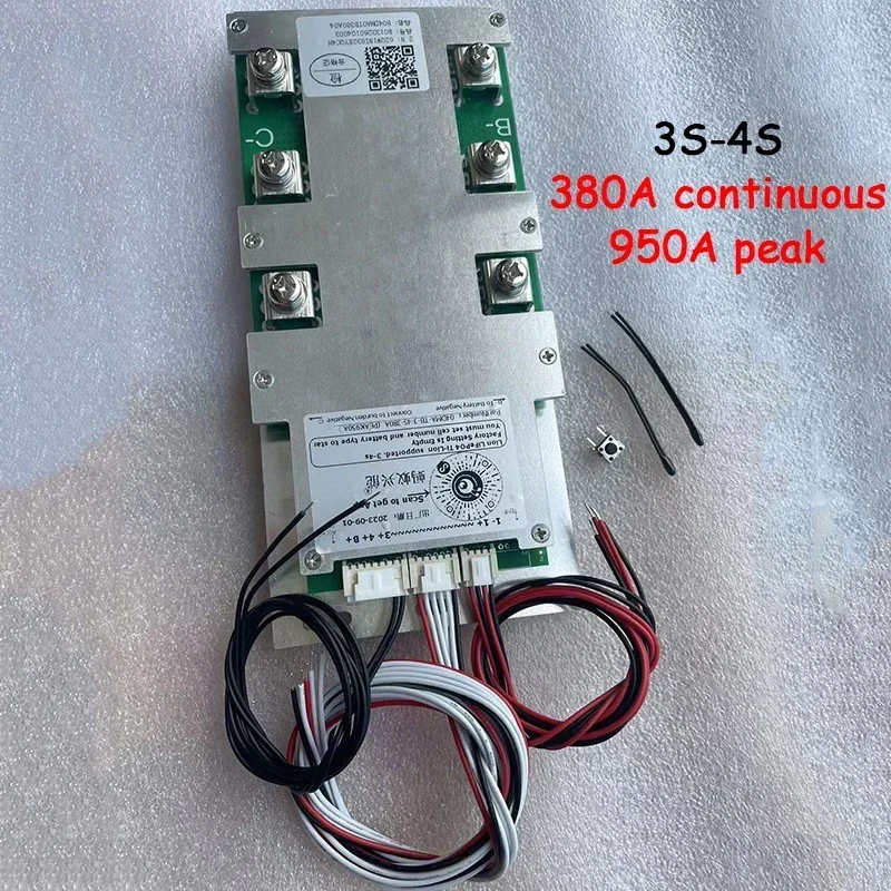 Smart 3S 4S ANT BMS 12V 950A 60A 150A 380A 300A Lifepo4 Li-ion Lipo Battery Protection Board Inverter Bluetooth APP PC Balance