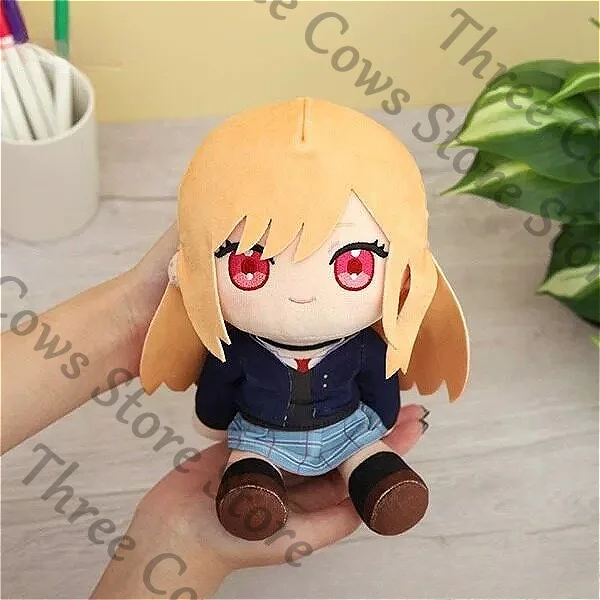 

Anime My Dress-Up Darling Kitagawa Marin Cosplay Cartoon Maumet Fluffy Cotton Puppet Cushion Stuffed Animal Throw Pillow Gift