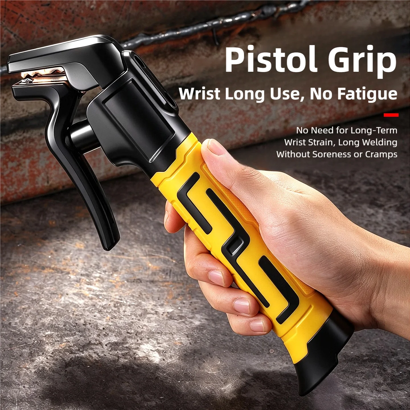 TINSOL Elbow Welding Clamp 300A-600A High Temperature Resistant Anti-Scald Industrial Grade Welding Clamp Motorcycle Repair Tool view 5