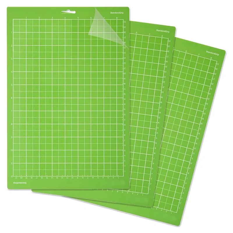 

AT48-Cutting Mat For Joy Xtra, 8.5X12inch Standard Grip & Light Grip Cutting Mats Set, For Joy Extra Accessories