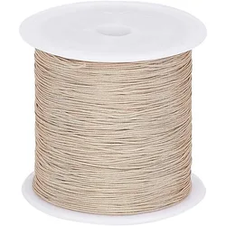 1 Roll 150 Yards 0.5mm Nylon Cord Nylon Beading String Nylon Knotting Cord for Necklace Bracelet Beading Bracelet Making