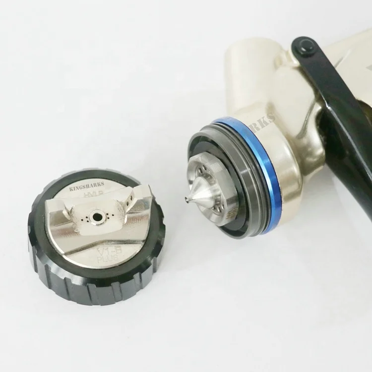 Pistola pneumatica per vernice per auto con tacchetta da basecoat professionale da 1,3 mm