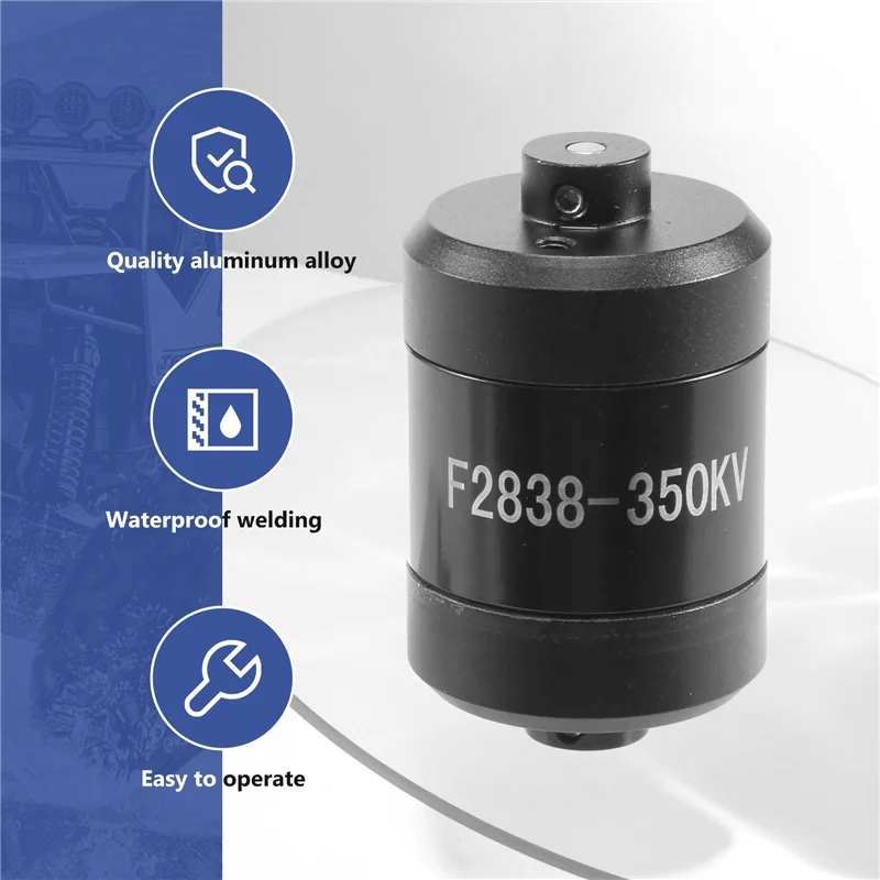 

ABJL-F2838 350KV 3-4S Underwater Brushless DC Motor 2.4KG Thrust 150W IP28 Waterproof For RC Boat Thruster ROV