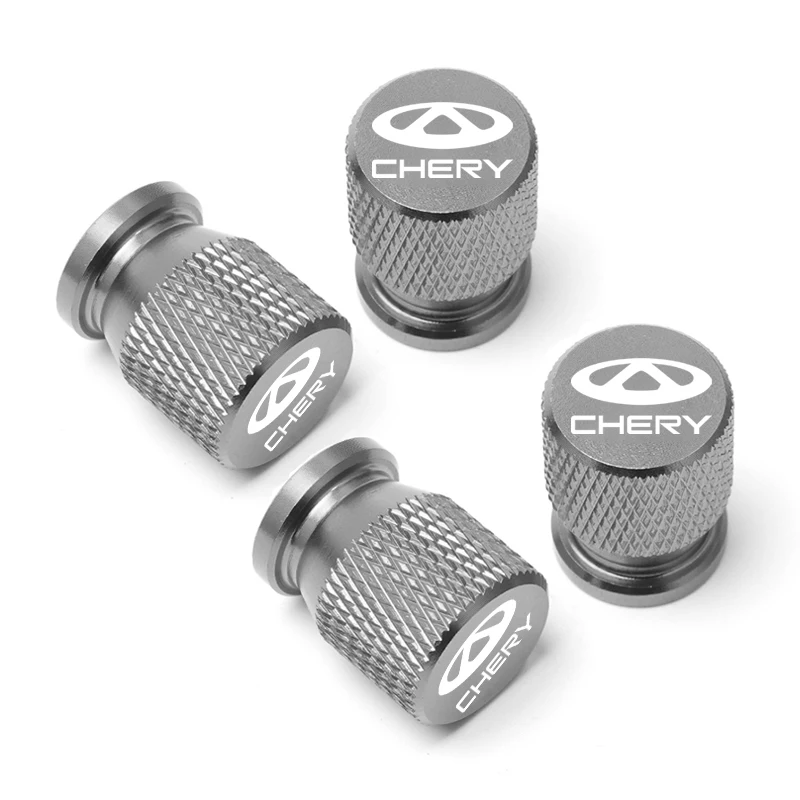 Car Wheel Tire Valve Caps Tyre Stem Covers Airdust Waterproof For CHERY TIGGO 3 4 5 7 PRO 8 Car Accessories