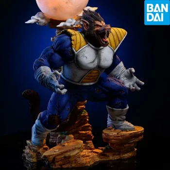 BANDAI 30cm Dragon Ball Z Big Ape Vegeta Ozaru Monkey-like Action Figure Anime Collectible Model Toys Statue Figure Color Box