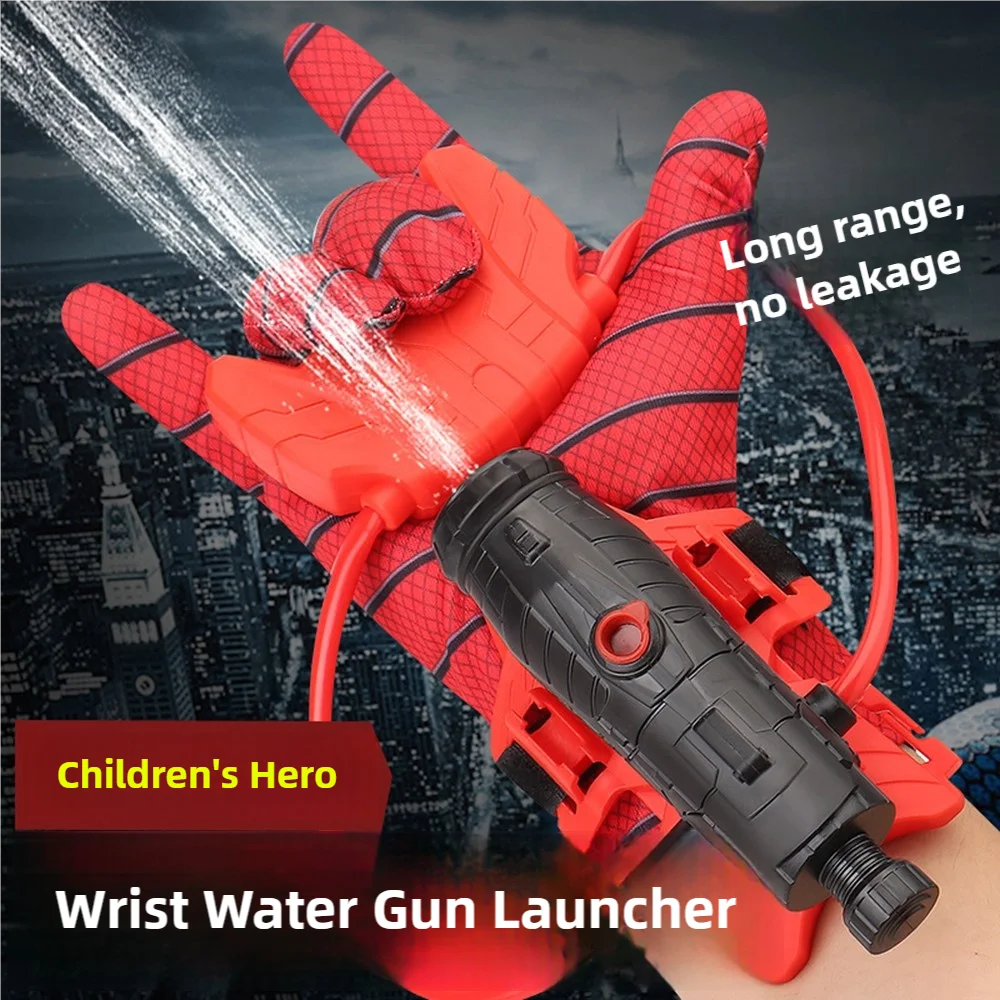 1 pièce pistolet à eau jouet de jeu d'eau d'été pistolet à eau araignée lanceur d'araignée combat d'eau jouet de jeu d'eau en plein air pour enfants, adapté aux garçons et aux filles, adapté à divers cadeaux de vacances