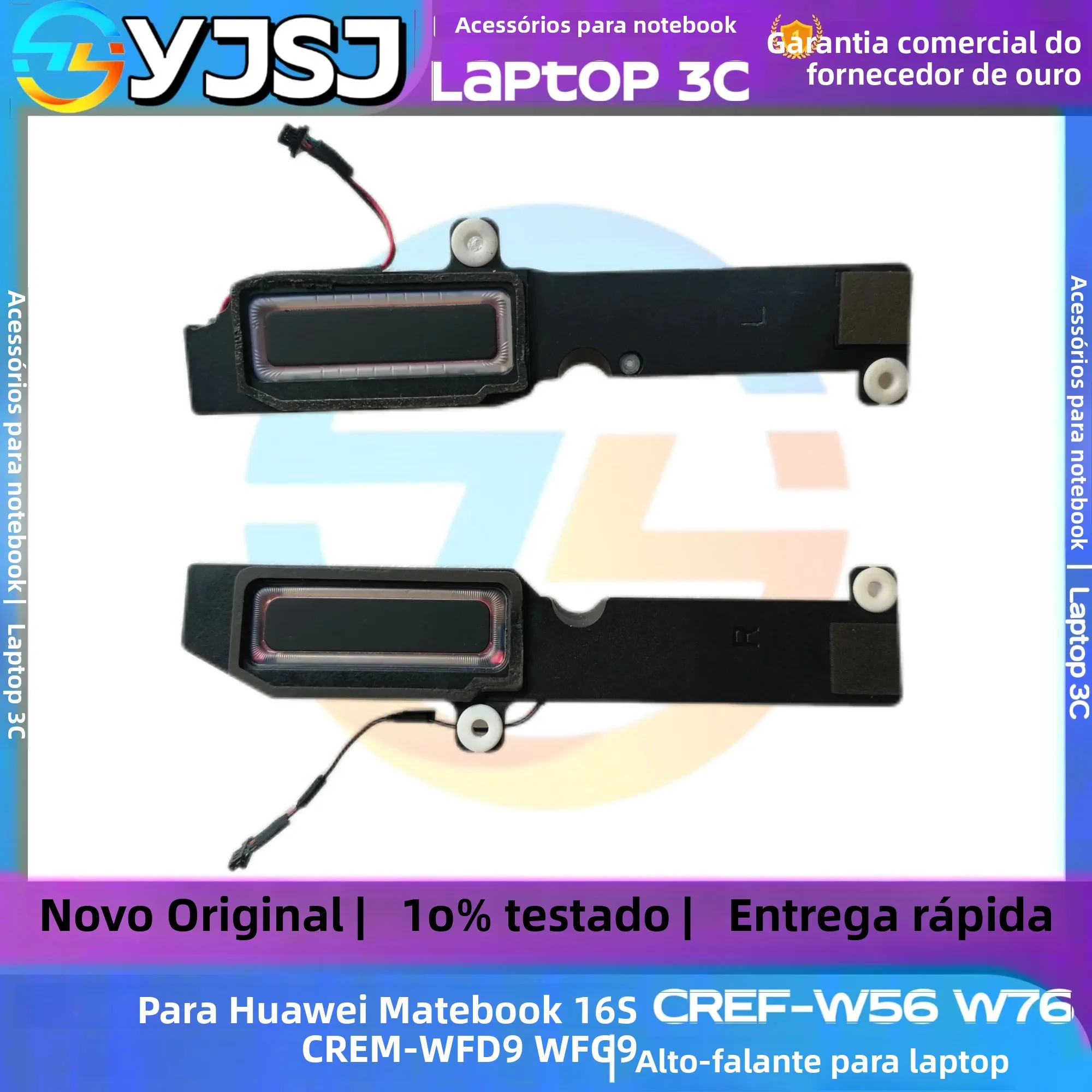 Novo original portátil notebook alto-falante de áudio para huawei matebook 16s CREF-W56 CREF-W76 CREM-WFD9 CREM-WFG9 alto-falante embutido