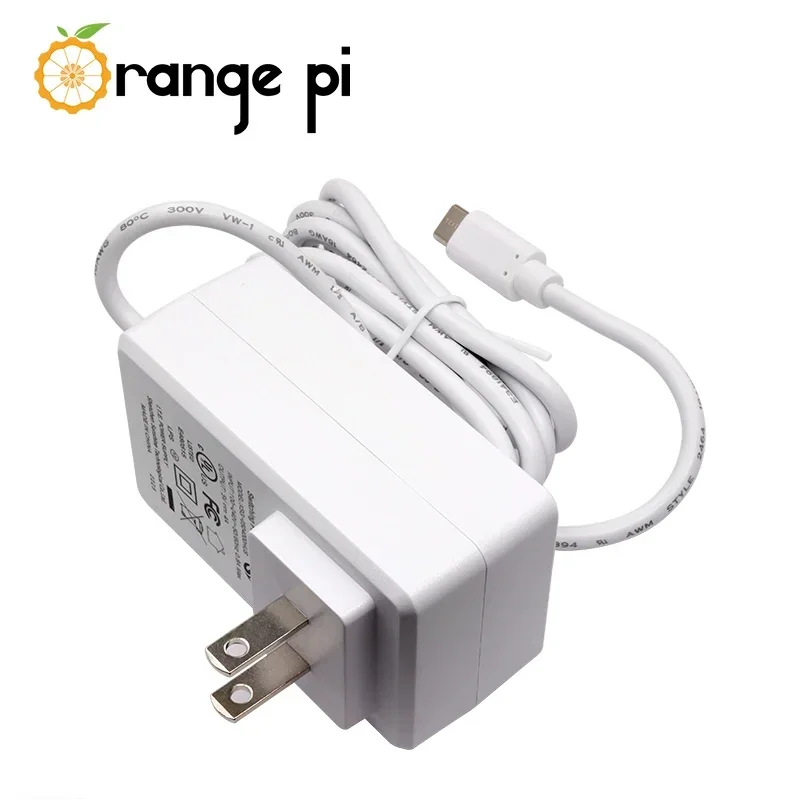 Orange pi 5 plus用電源アダプター,20w,usb type c,eu,us,ukプラグ,5v,4a,5b,in1用800