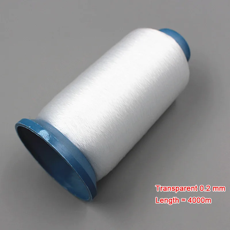 4500meter Transparent Nähmaschine Gewinde Für Hand-Genäht Appliqué Kragen Tabelle Invisible Nylon Faden Nähen Zubehör – Detail 7