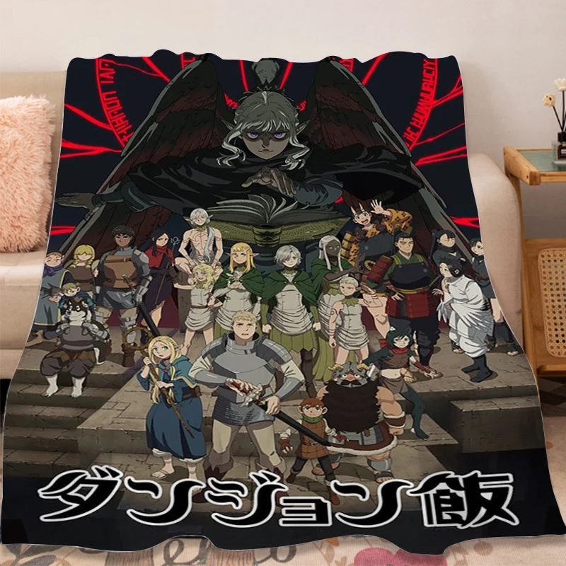 

Sofa Blanket A-Dungeon Meshis Winter Custom Blanket Microfiber Bedding Fluffy Soft Blankets Warm Knee Bed Fleece Camping Blanket