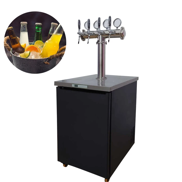 

Hot Sell Electric Beer Tower Tap Dispenser Machine Keg Draft Beer Cooler Automatic Beer Pump Dispenser