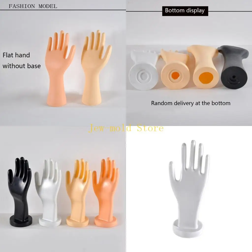 

C71B Fashion Mannequin Hand Arm Model Jewelry Holder for Women Rings Necklace Display