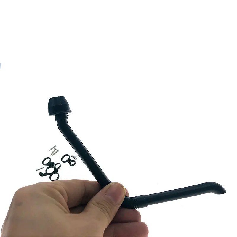 أسود نايلون سفاري سنوركل لزاحف الصليب الأحمر ، هيكل السيارة قذيفة ، تراكساس TRX4 المدافع D110 D90 ، 1 ، 10