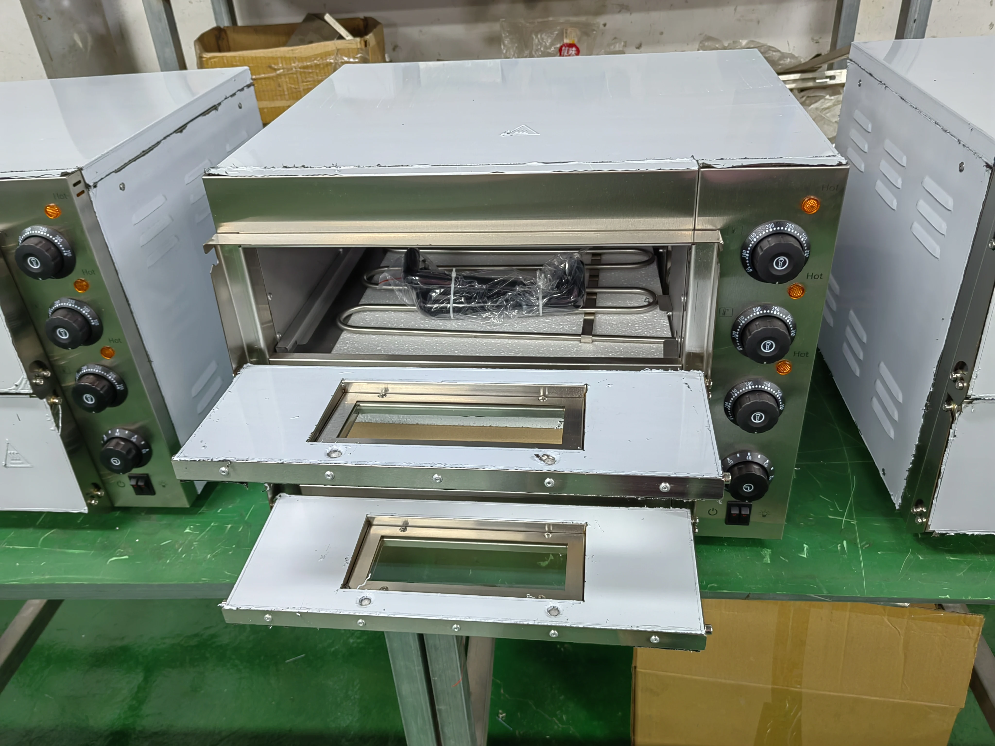 Pizza Oven Electric Commercial Pizza Machine Baking Oven 2 Layer