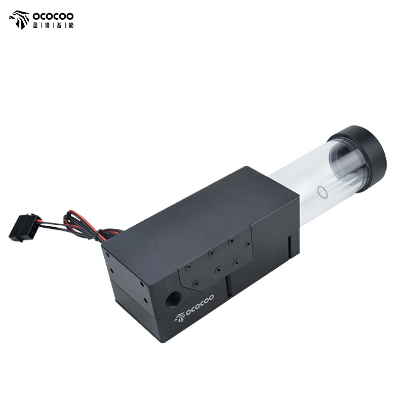 OCOCOO Pump And Reservoir Combo PWM Speed Control Using For Computer Water Coolinng System POM+PPS+Acrylic DC12V 28W OC-H09C