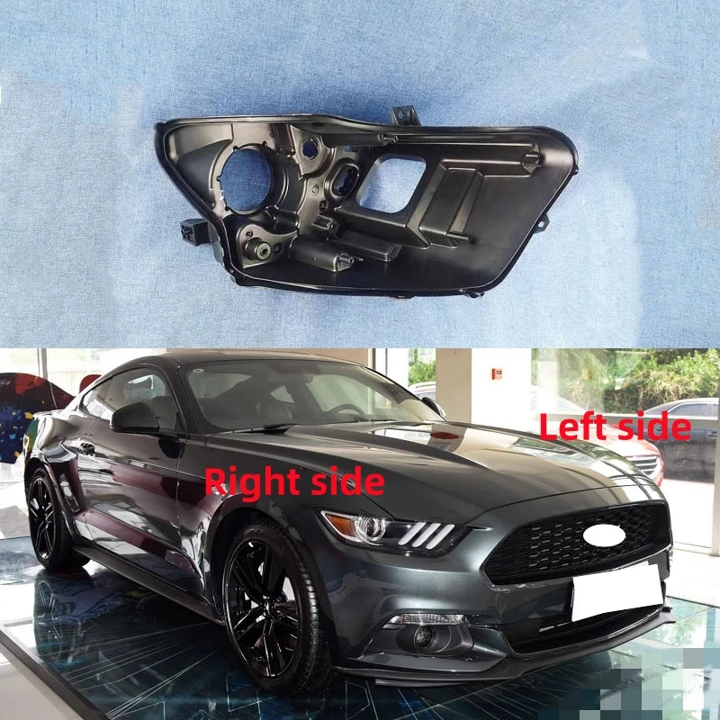 

Headlight Base for Ford Mustang 2015 2016 2017 Headlamp House Car Rear Base Front Auto Headlight Back House