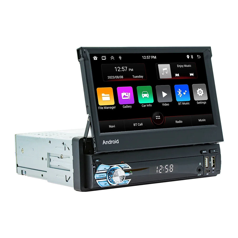 BQCC Carplay 2Din 7 Inch Car Radio MP5 Player Touch Screen Bluetooth FM SD USB TF HDApple Carplay Car Radio Stereo Receiver