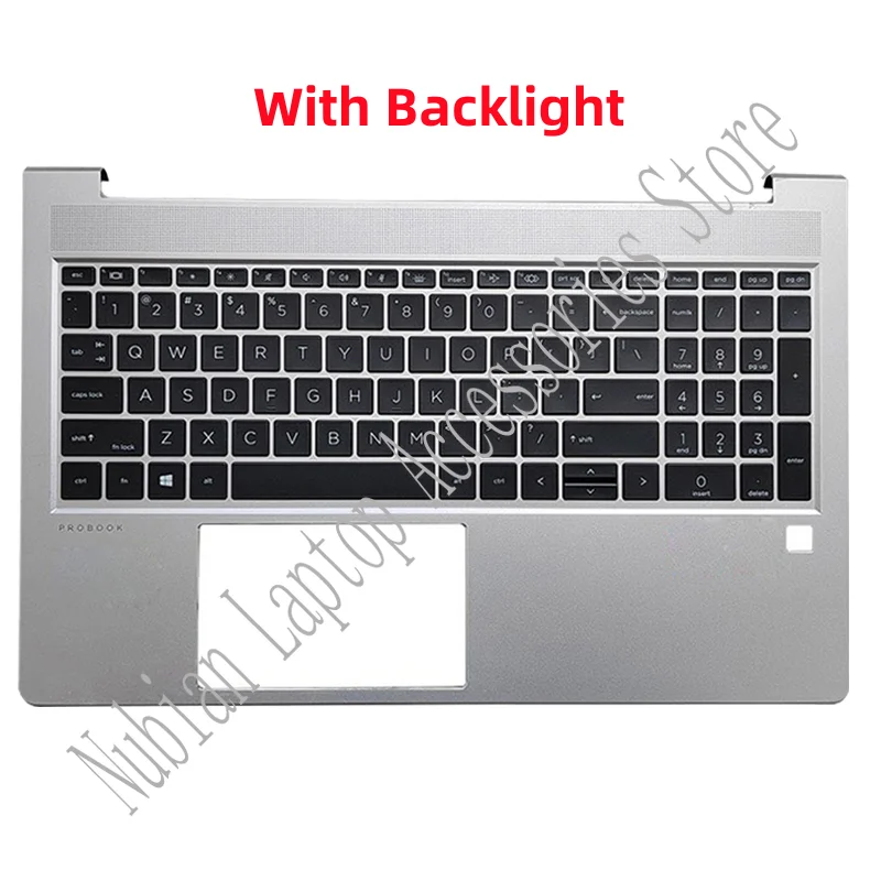 Imagem -06 - Tampa Traseira Lcd para hp Probook Moldura Frontal Palmrest 4bx8qtatp30 4bx8qtatp30 Novo 450 g8 455r Zhan 66 15 g4 g5 52x8qlctp40