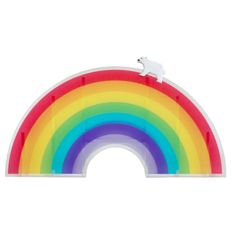 

Rainbow Home Office Stationery Storage Box Pen Holder Storage Rack Rainbow Organizers