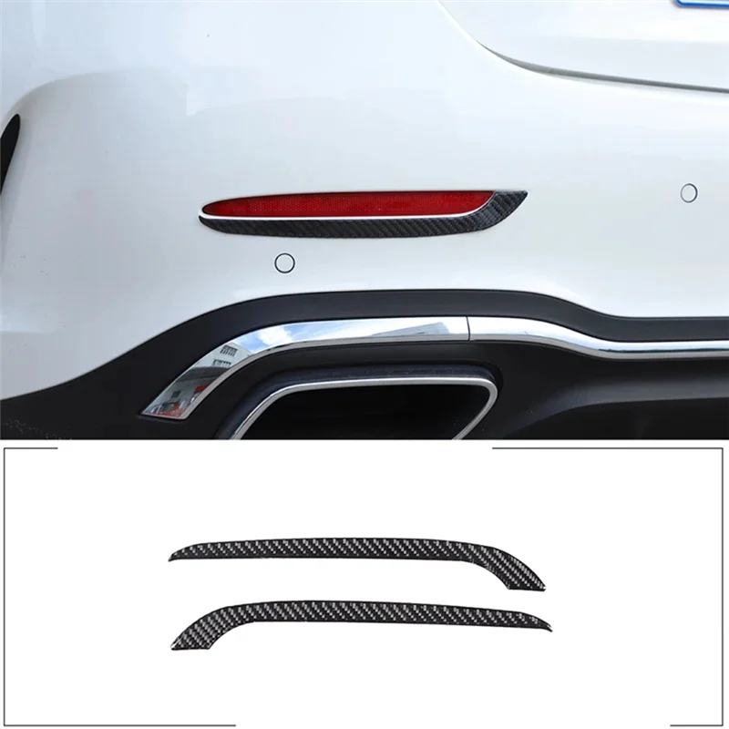 

Strict For C-Class W206 2022 2023 Soft Carbon Fiber Car Rear Tail Light Cover Trim Sticker Parts Accessories