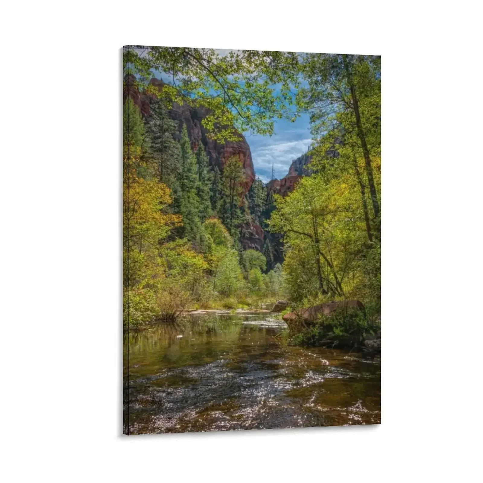

Tranquility in Sedona Canvas Painting modern home decoration vintage home decor cute room decor Wall posters