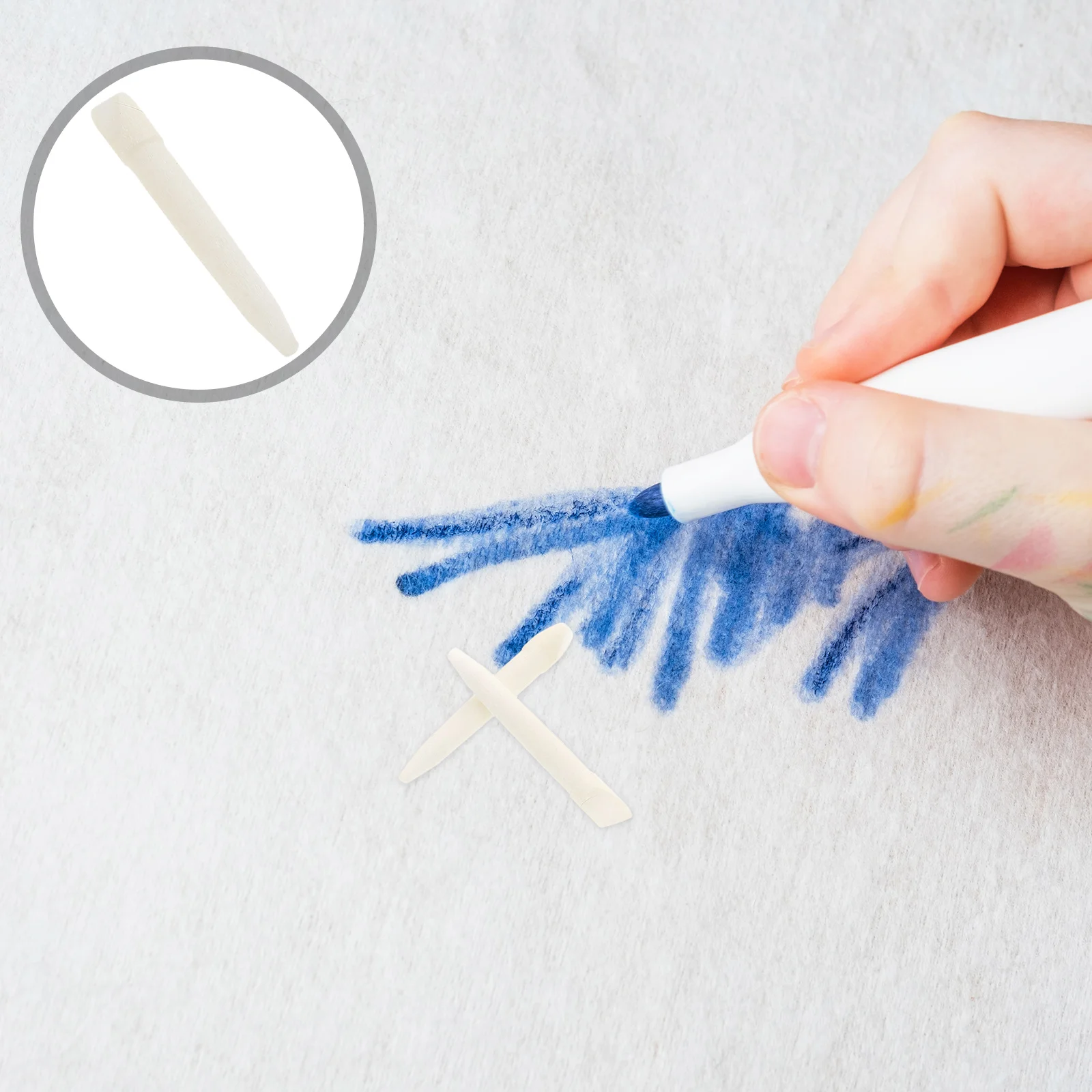 100Pcs Dual Tips Oil Based Fiber Marker Pen Replacement Nibs Fine And Broad Tips For Art Drawing Refillable Writing Tools