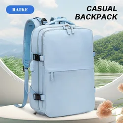 Multi functional cross-border backpack with dry and wet separation, large capacity backpack for travel, waterproof backpack for