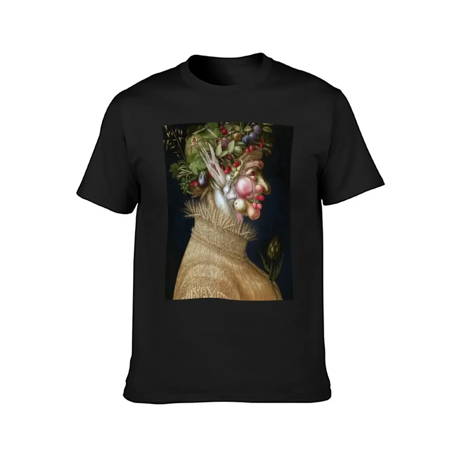 Giuseppe Arcimboldo Summer T-Shirt heavyweights plus sizes animal prinfor boys new edition fruit of the loom mens t shirts