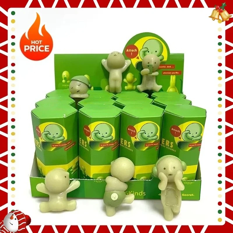 Novo hippers quente bonito anjo festa série recorative mini figuras boneca caixa cega brinquedos presente decoração co marca coleção