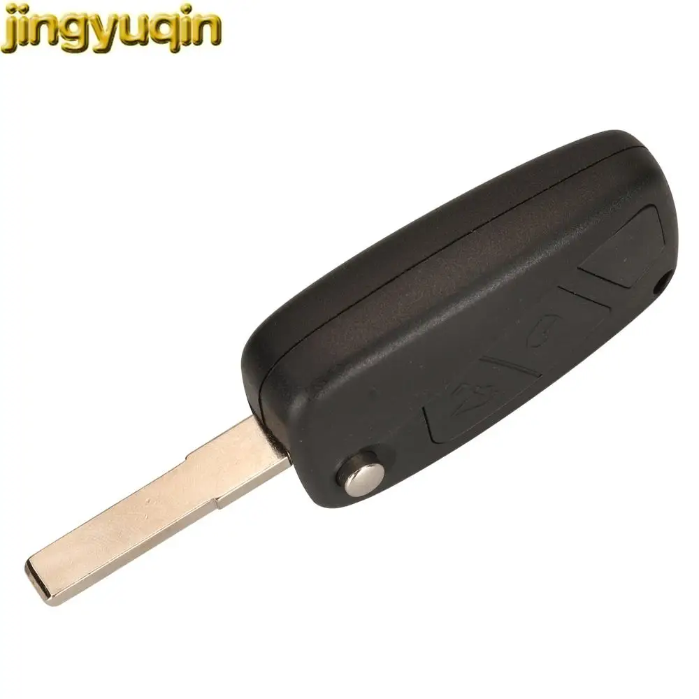 Jingyuqin 2/3 Buttons Remote Car Key Fob Shell For Fiat Ducato Peugeot Boxer Citroen Relay Iveco 2006 2007 2008 SIP22 Blade